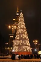 Árvore de Natal em Varsóvia