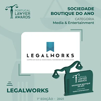 LEGALWORKS foi distinguida, pelo Portugal Lawyer Awards